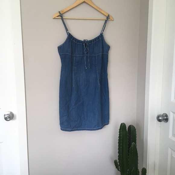 Fabulous 1990s denim mini dress - Picture 1 of 5